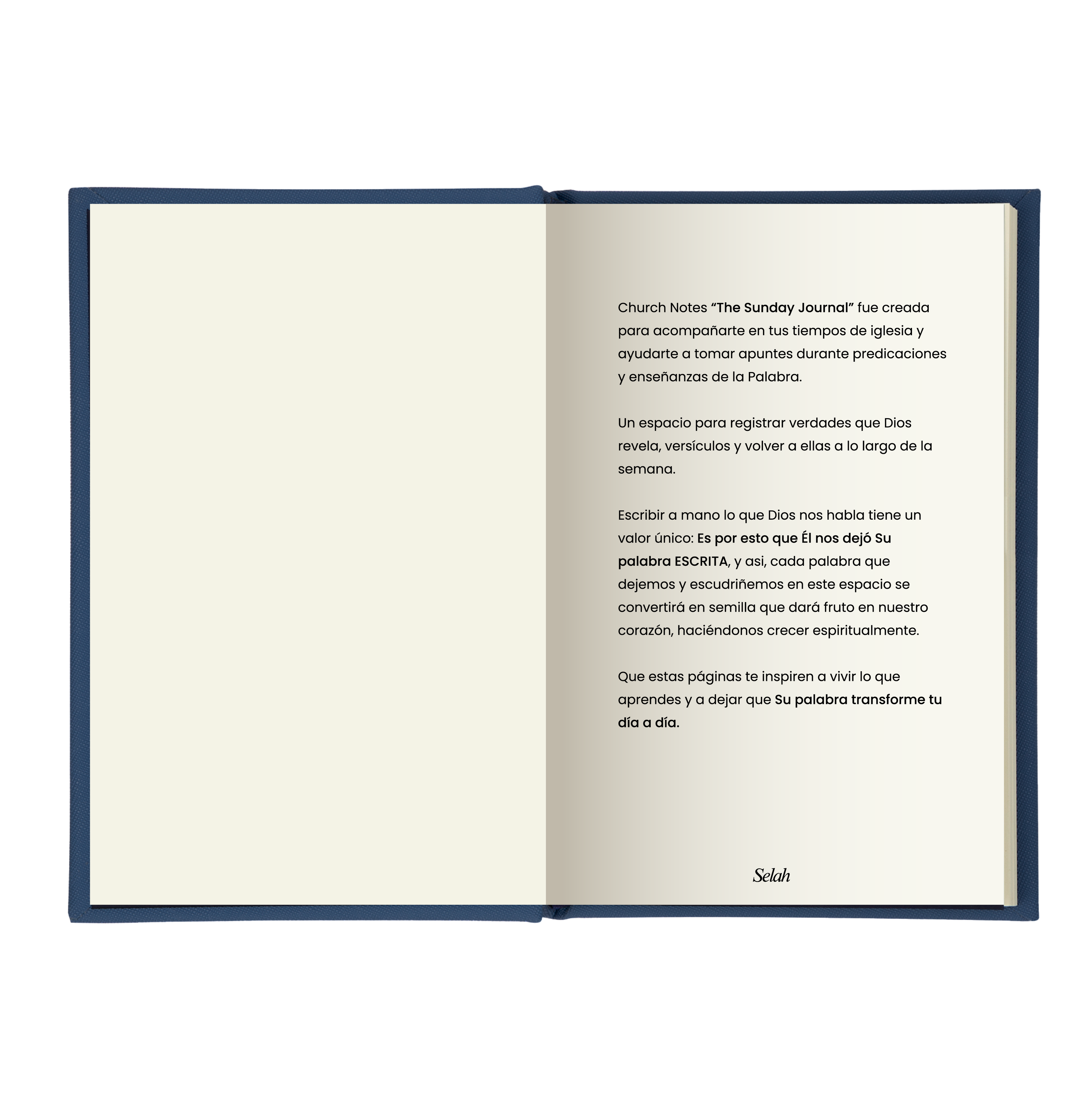 Church Notes “The Sunday Journal”