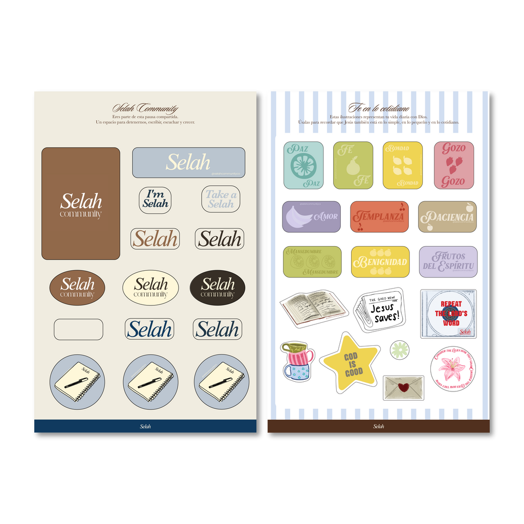 Church Notes + Libro de Stickers
