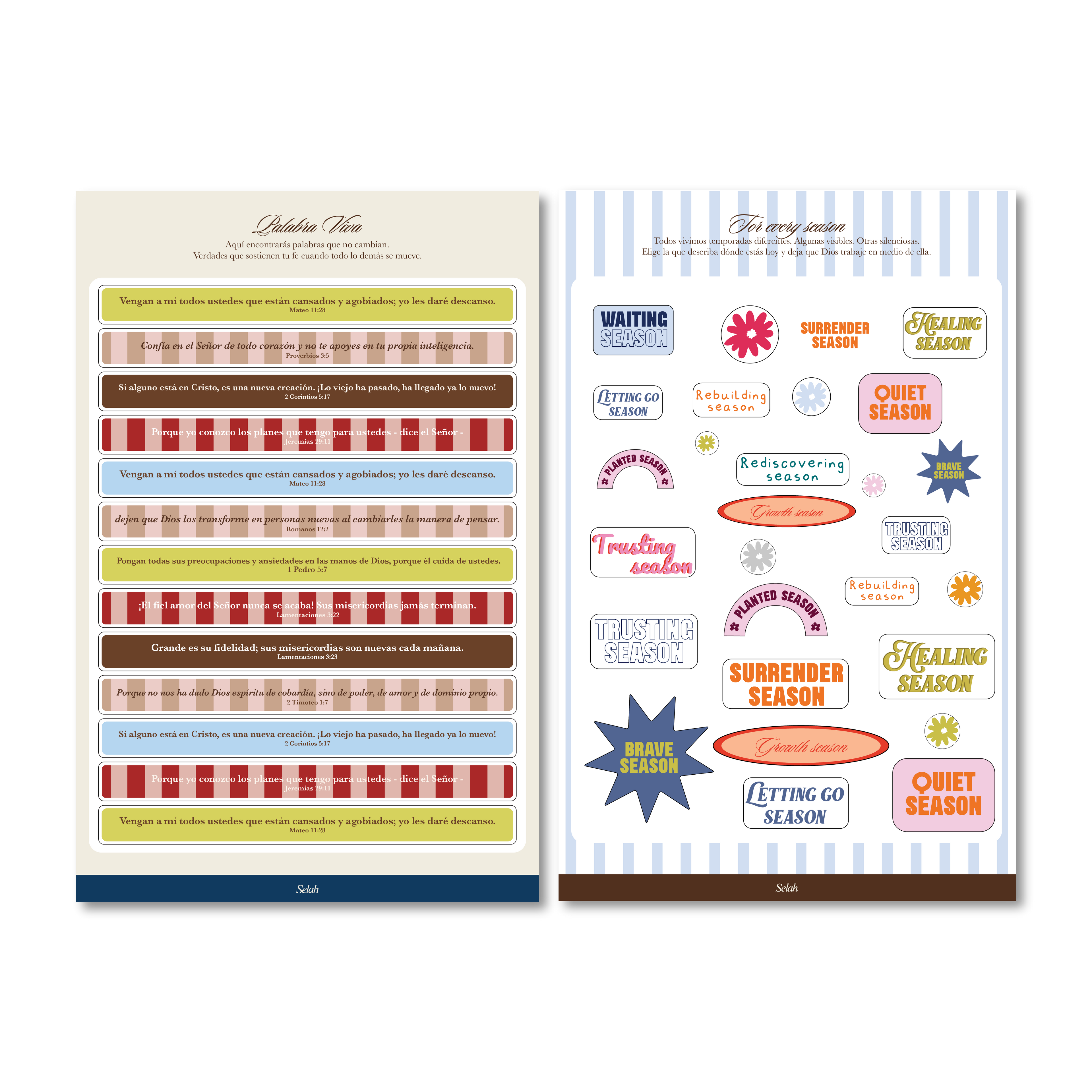 Church Notes + Libro de Stickers