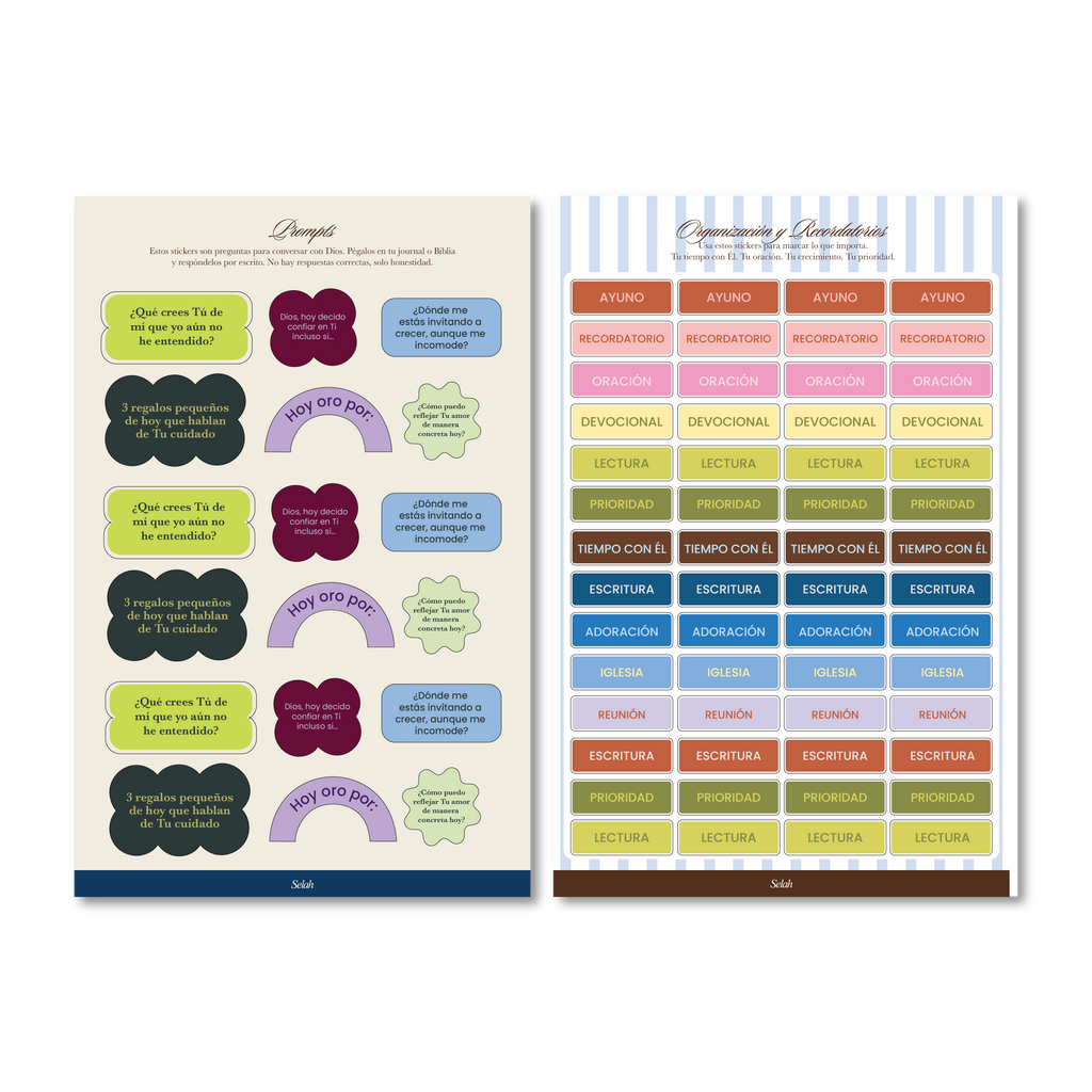 Church Notes + Libro de Stickers