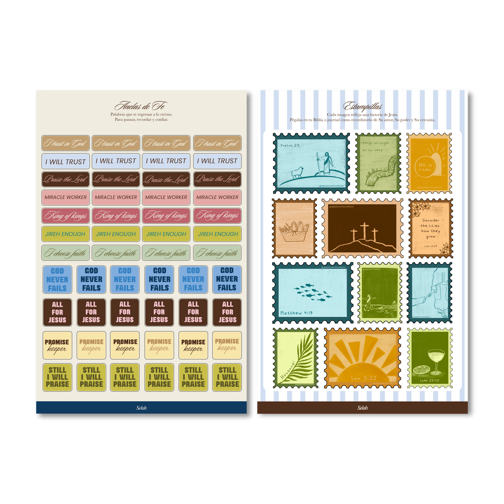 Church Notes + Libro de Stickers