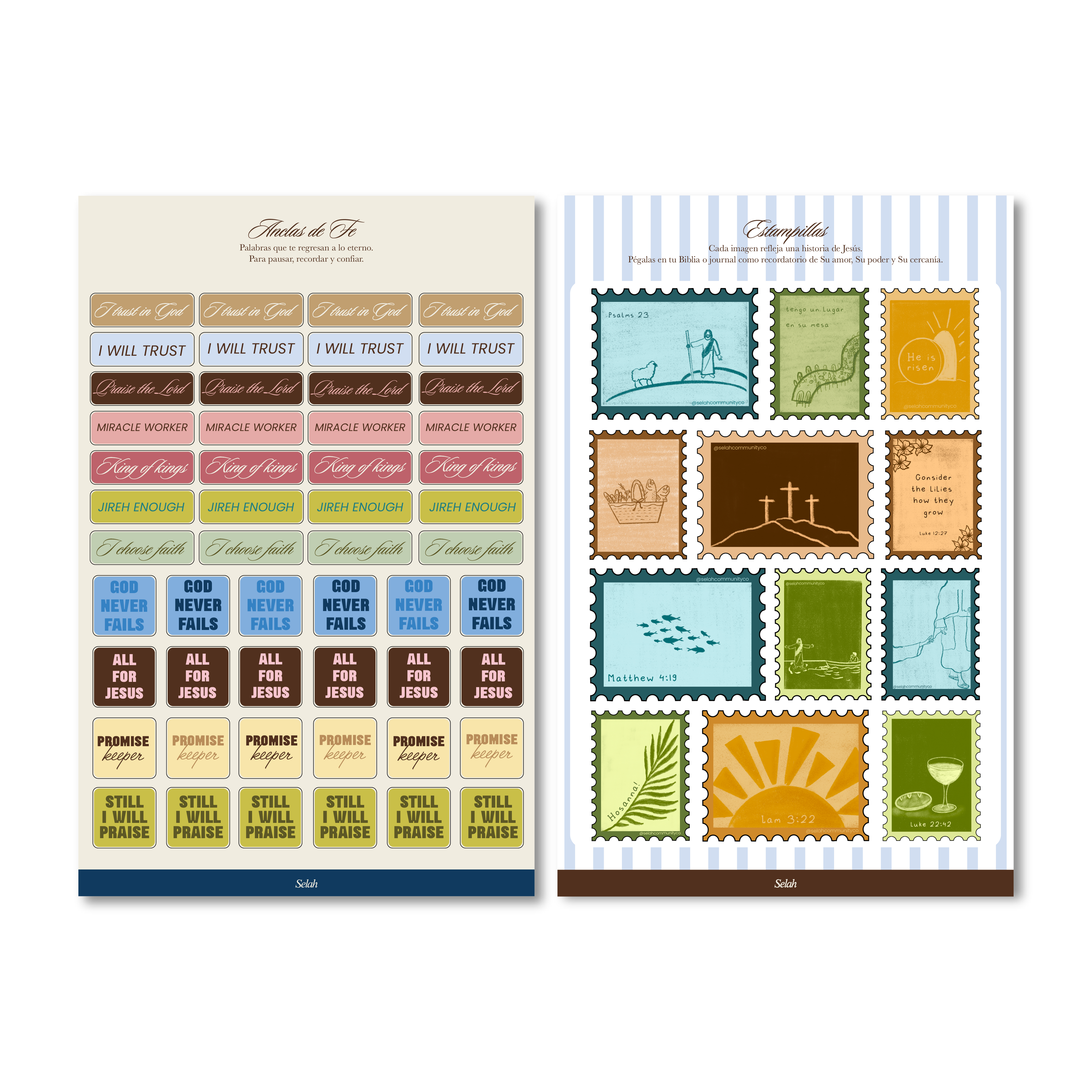 Church Notes + Libro de Stickers