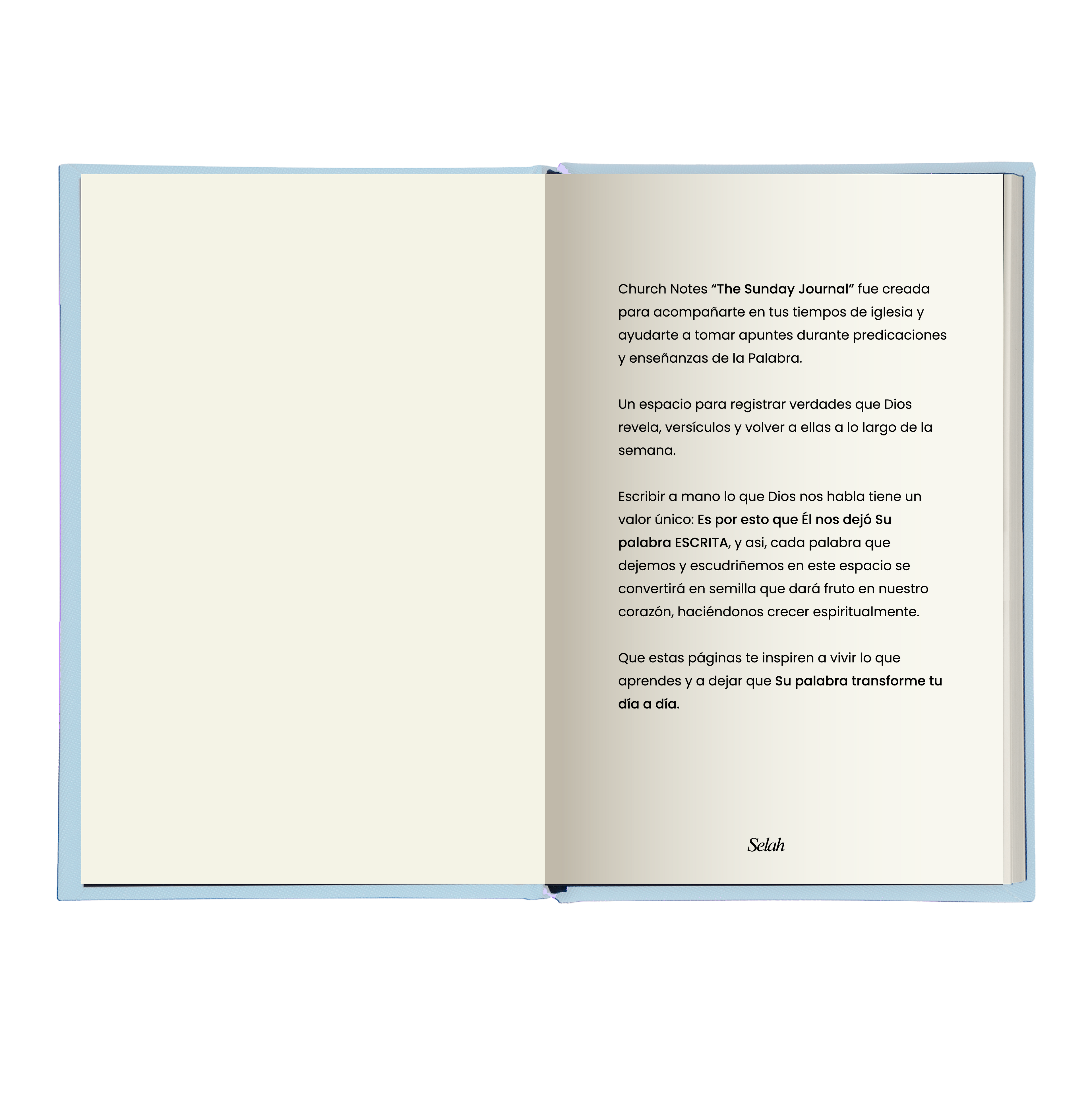 Church Notes “The Sunday Journal”