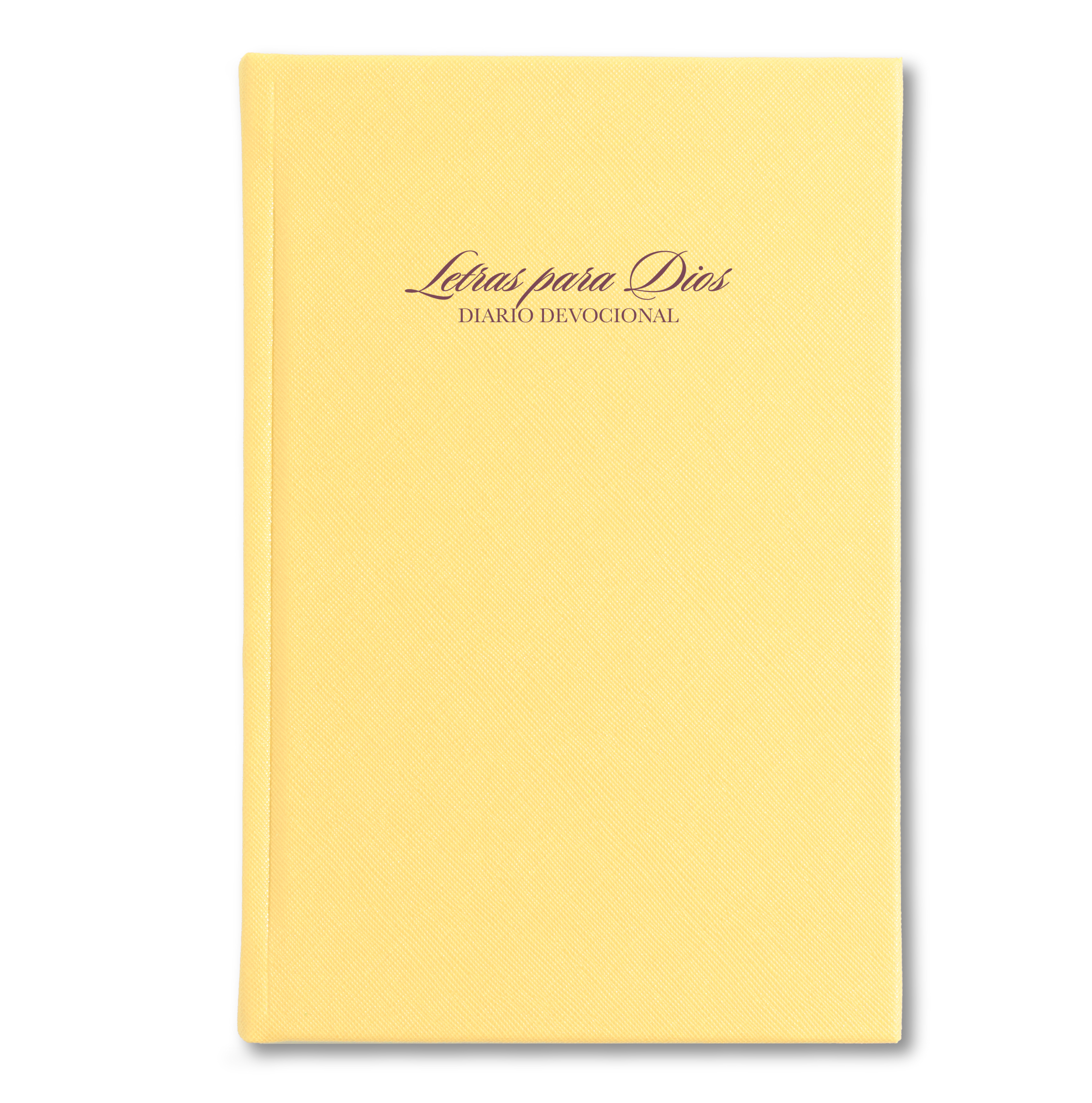 Diario Devocional “Letras para Dios”
