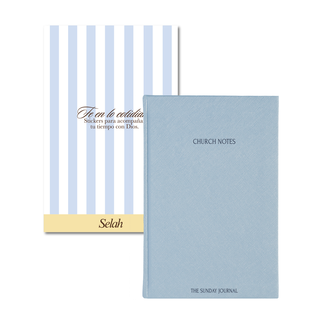 Church Notes + Libro de Stickers