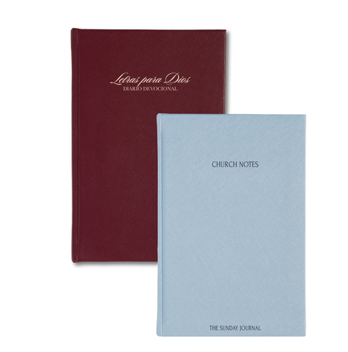 Church Notes - Color sky blue + Letras para Dios