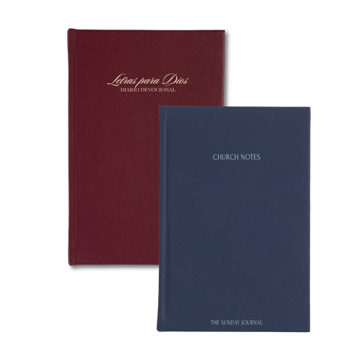 Church Notes - Color Navy + Letras para Dios